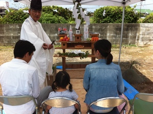 地鎮祭6月9日